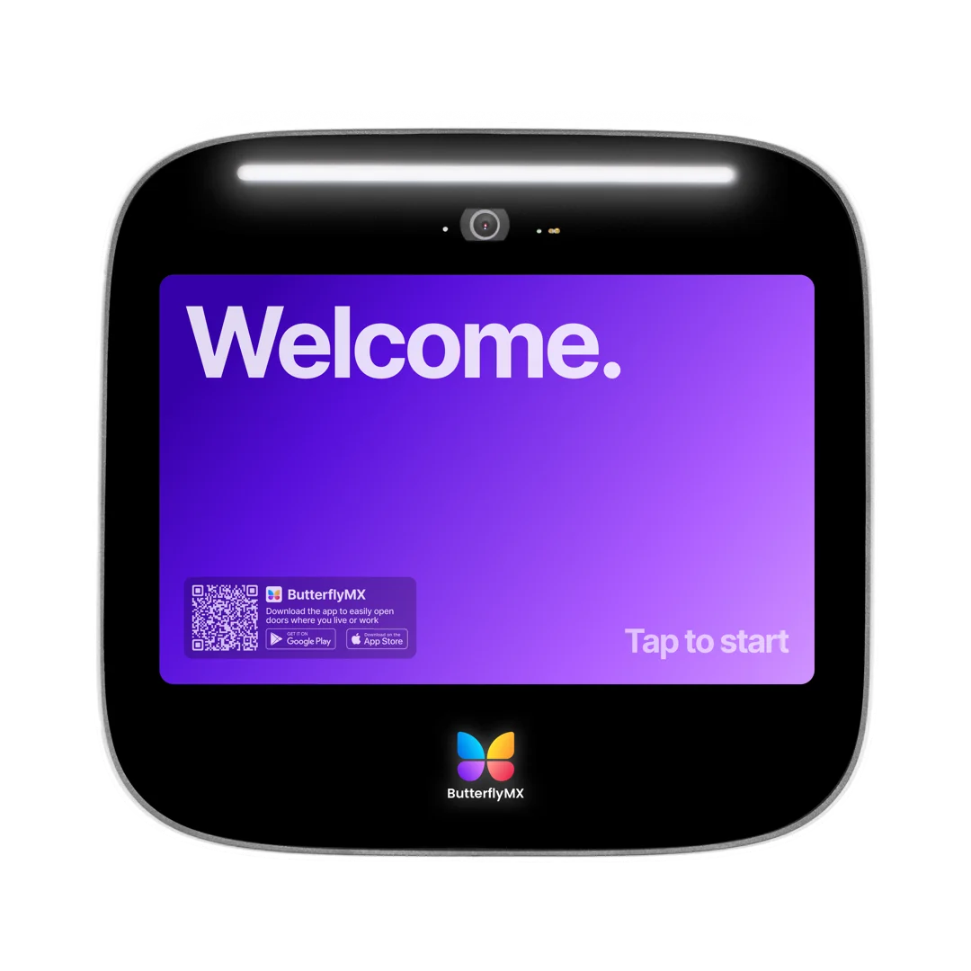 ButterflyMX 12-inch video intercom